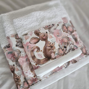 baby girl towel set